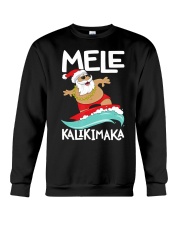 Mele Kalikimaka Hawaiian Christmas Hawa Crewneck Sweatshirt thumbnail