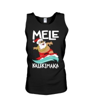 Mele Kalikimaka Hawaiian Christmas Hawa Unisex Tank thumbnail