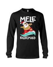 Mele Kalikimaka Hawaiian Christmas Hawa Long Sleeve Tee thumbnail