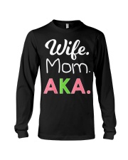 AKA Mom Tshirt Alpha Sorority Gift for P Long Sleeve Tee thumbnail