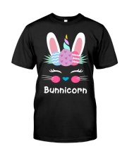 Bunnicorn Shirt Cute Bunny Rabbit Unic Classic T-Shirt thumbnail