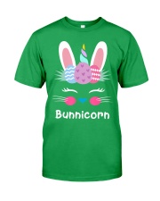 Bunnicorn Shirt Cute Bunny Rabbit Unic Classic T-Shirt front