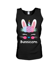 Bunnicorn Shirt Cute Bunny Rabbit Unic Unisex Tank thumbnail