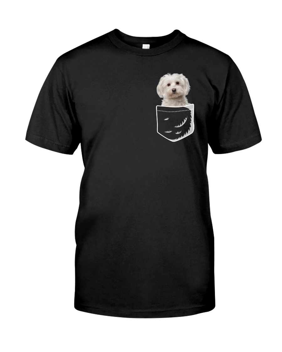MALTESE POCKET Classic T-Shirt