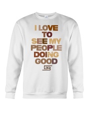 ILOVETOSEEMYPEOPLEDOINGGOOD SHADES OF CHOCOLATE Crewneck Sweatshirt thumbnail