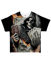 skull poker All-over T-Shirt front