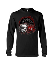 Red Red White white forever forever Long Sleeve Tee thumbnail