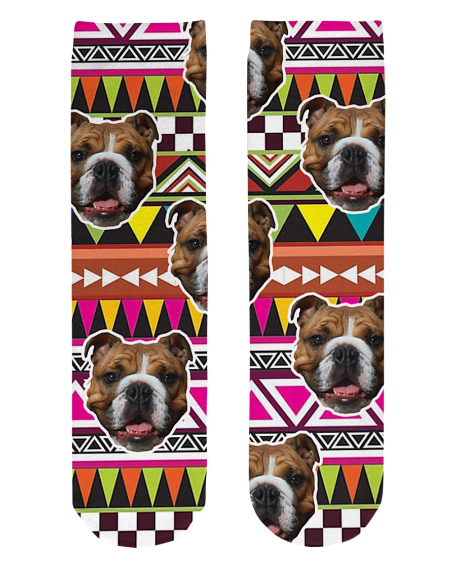Dog Dog Lovers Crew Length Socks