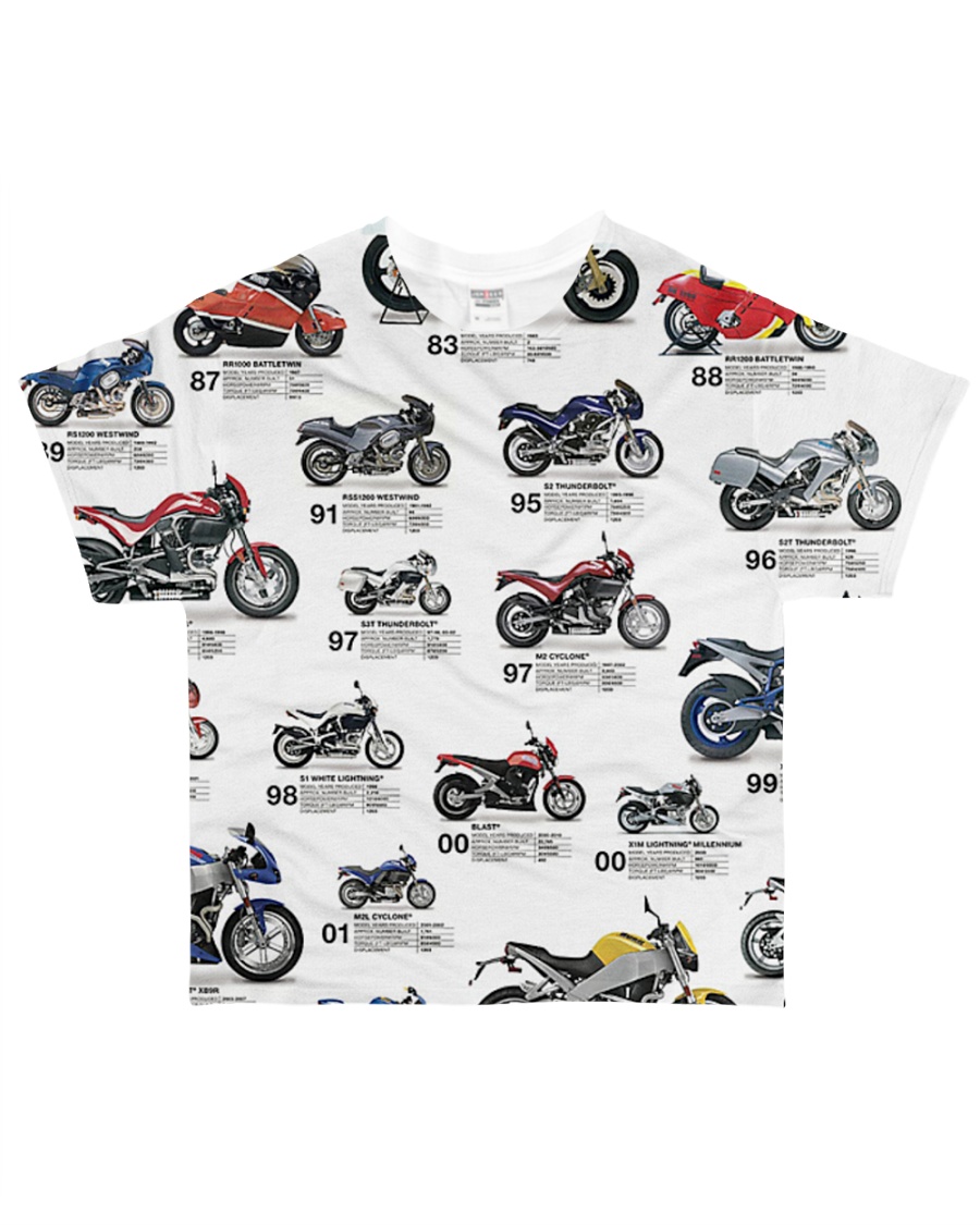 Buell limited Edition All-over T-Shirt
