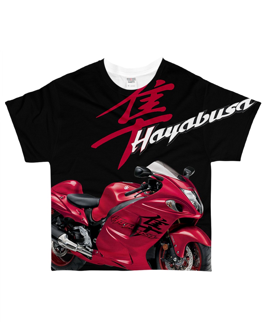 Red Busa Hayabusa All-over T-Shirt