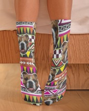Animal lovers Crew Length Socks aos-accessory-crew-length-socks-lifestyle-front-02