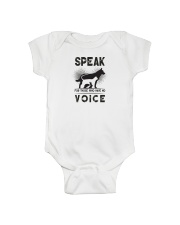 Speak for those who have no voice Onesie thumbnail