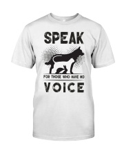 Speak for those who have no voice Premium Fit Mens Tee thumbnail