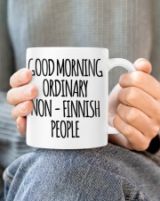 GOOD MORNING ORDINARY NON - FINNISH PEOPLE Mug ceramic-mug-lifestyle-71