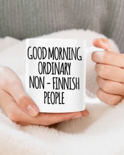GOOD MORNING ORDINARY NON - FINNISH PEOPLE Mug ceramic-mug-lifestyle-72