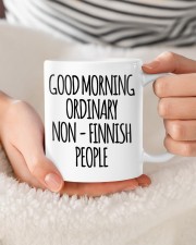 GOOD MORNING ORDINARY NON - FINNISH PEOPLE Mug ceramic-mug-lifestyle-95