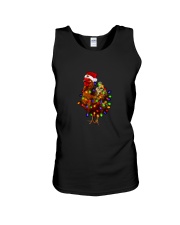 Chicken-Christmas-Lights-Xmas-Funny-Cluster-Gift Unisex Tank thumbnail