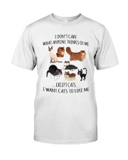I DON'T CARE Classic T-Shirt thumbnail