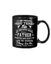 Proud Many Things But Nothing Beats Being A Father Mug tile