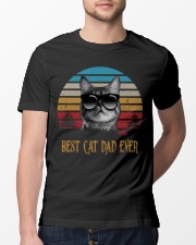 Best Cat Dad Ever Classic T-Shirt lifestyle-mens-crewneck-front-13