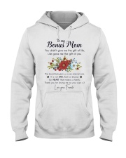 Bonus Mom The bond between us is an eternal one Hooded Sweatshirt tile