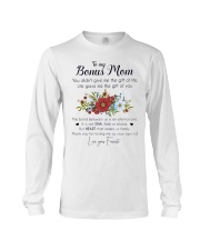 Bonus Mom The bond between us is an eternal one Long Sleeve Tee tile