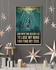 To The Ocean I Go To Lose My Mind Scuba Diving 11x17 Poster lifestyle-holiday-poster-1