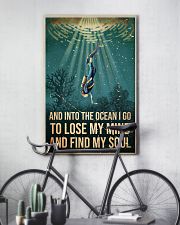 To The Ocean I Go To Lose My Mind Scuba Diving 11x17 Poster lifestyle-poster-7