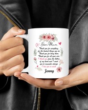 Personalized Thank You For Everything To Mom Mug ceramic-mug-lifestyle-25