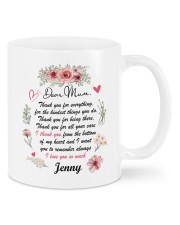 Personalized Thank You For Everything To Mom Mug front