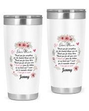 Personalized Thank You For Everything To Mom 20oz Tumbler tile