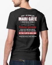 Je Suis Un Mari Gate Mais Pas Le Votre Classic T-Shirt lifestyle-mens-crewneck-back-5