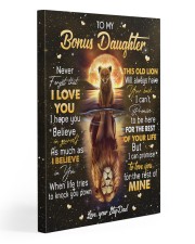 Never Forget That I Love U Lion Dad To Daughter Gallery Wrapped Canvas Prints tile