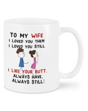 To My wife I loved you funny personalized name Mug thumbnail