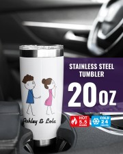 To My wife I loved you funny personalized name 20oz Tumbler aos-20oz-tumbler-lifestyle-front-39