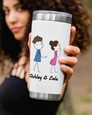 To My wife I loved you funny personalized name 20oz Tumbler aos-20oz-tumbler-lifestyle-front-93