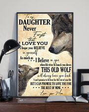 Mom To My Daughter Love You For The Rest Of Mine 11x17 Poster lifestyle-poster-2