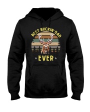 Deer Best Buckin's Dad Ever - For Dad Hooded Sweatshirt tile