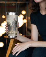 Personalized Father Daughter Hunting Buddies 20oz Tumbler aos-20oz-tumbler-lifestyle-front-09