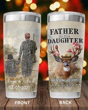 Personalized Father Daughter Hunting Buddies 20oz Tumbler aos-20oz-tumbler-lifestyle-front-98