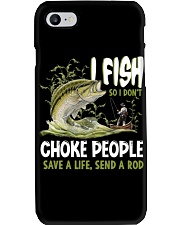 I Fish So I Don't Choke People Save A Life Phone Case tile
