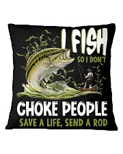 I Fish So I Don't Choke People Save A Life Square Pillowcase tile