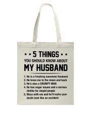 5 Things You Should Know About My Huband Tote Bag tile