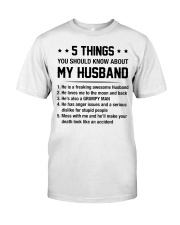 5 Things You Should Know About My Huband Classic T-Shirt tile