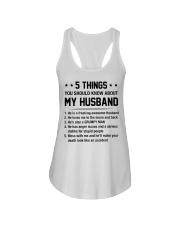 5 Things You Should Know About My Huband Ladies Flowy Tank tile