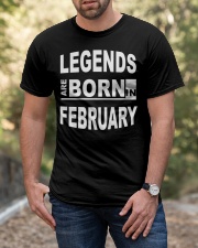 Legends are born in February Classic T-Shirt apparel-classic-tshirt-lifestyle-front-53
