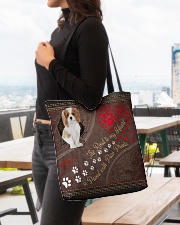 Cavalier-King-Charles-Spaniel-dog-road-to-heart All-over Tote aos-all-over-tote-lifestyle-front-04
