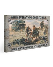 When Everything Goes To Hell Veteran Gallery Wrapped Canvas Prints tile