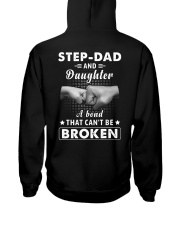 Step Dad And Daughter A Bond That Can't Be Broken Hooded Sweatshirt tile