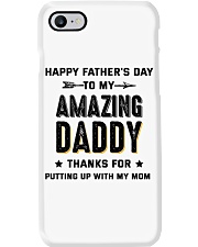 Happy Father's Day To My Amazing Daddy Phone Case tile